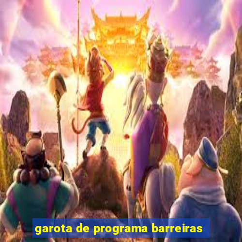 garota de programa barreiras